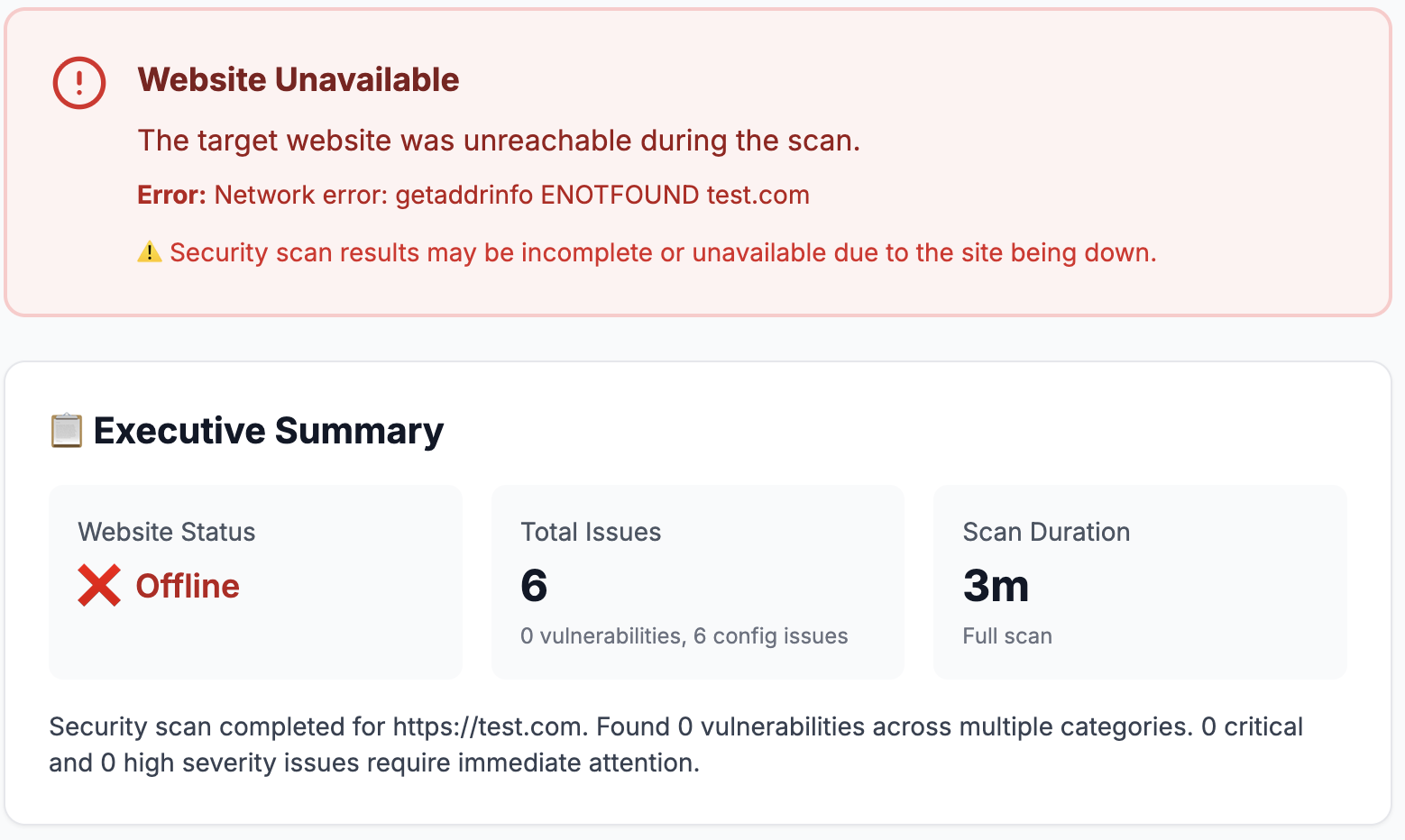 Biz Secure Online dashboard