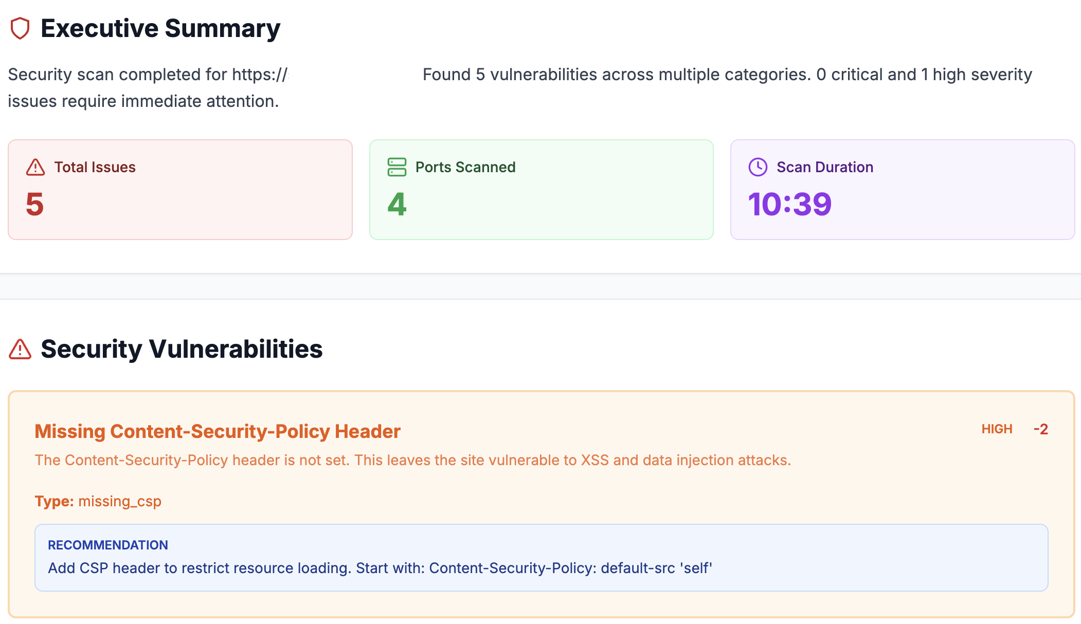 Website security threats illustration
